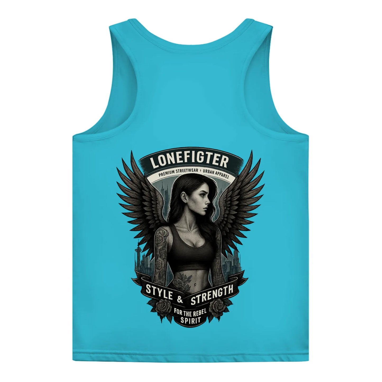 Damen Basic Tank Top Warrior Soul