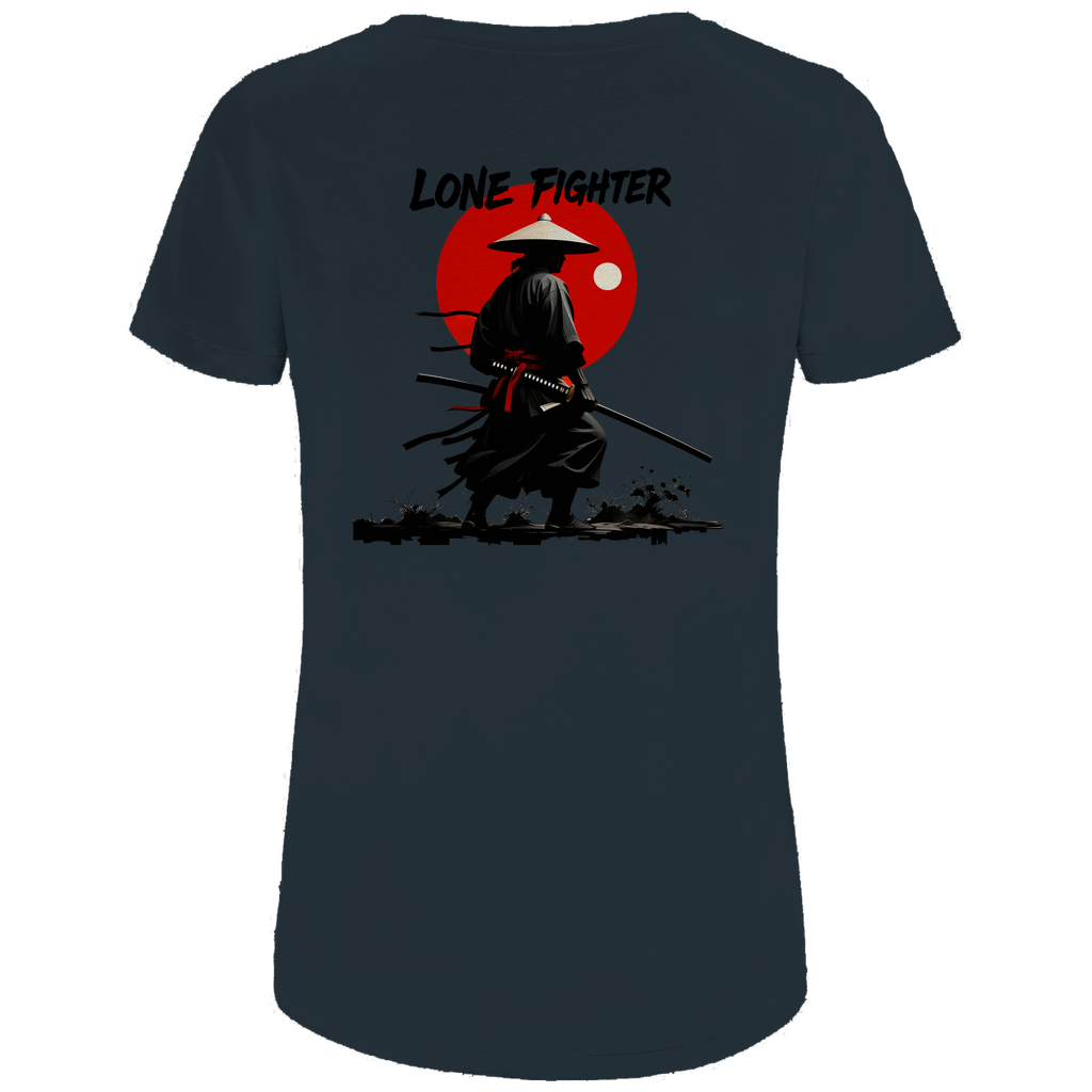 Damen Premium Bio T-Shirt Shadow of Bushido