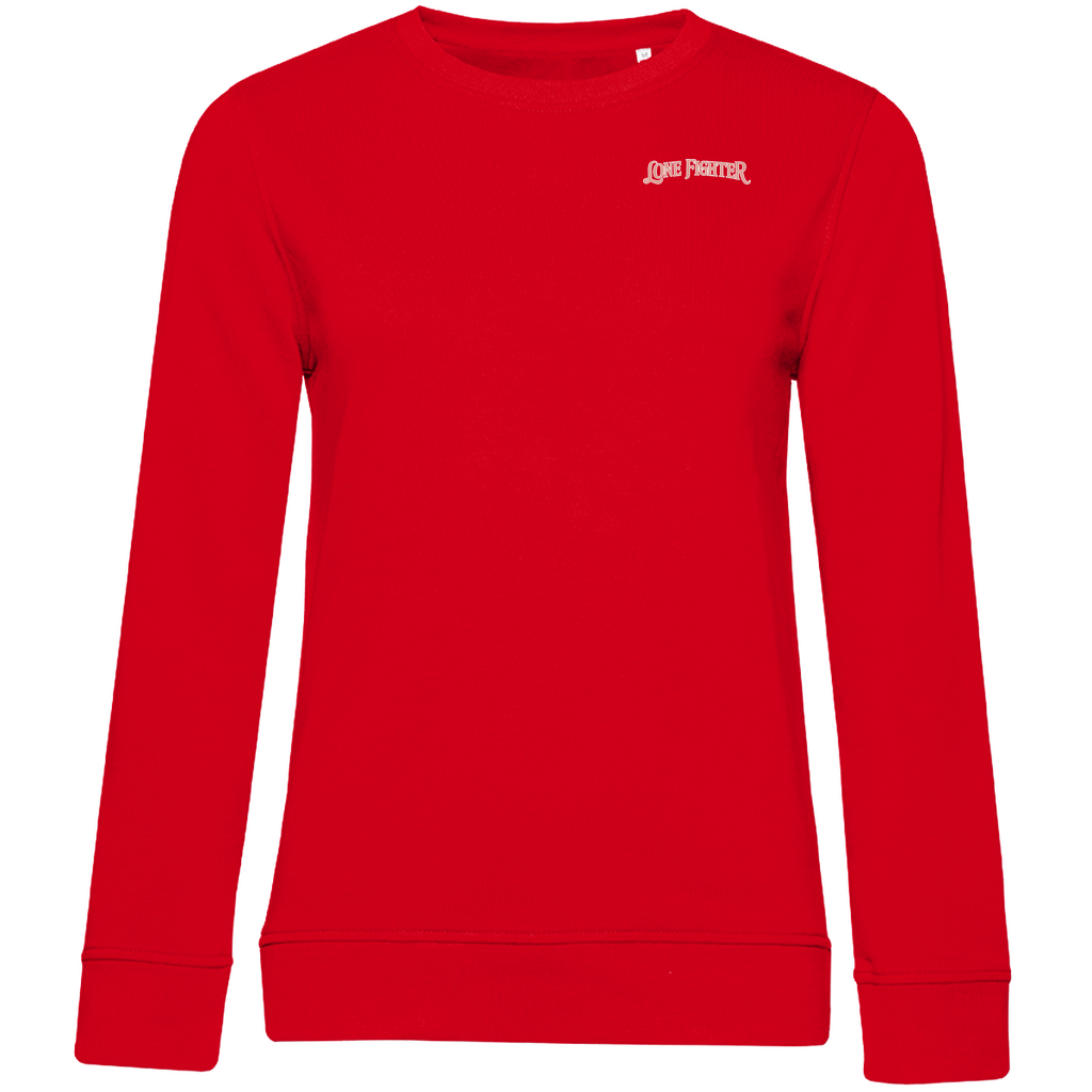 Damen Premium Bio Sweatshirt Cherry Blossom