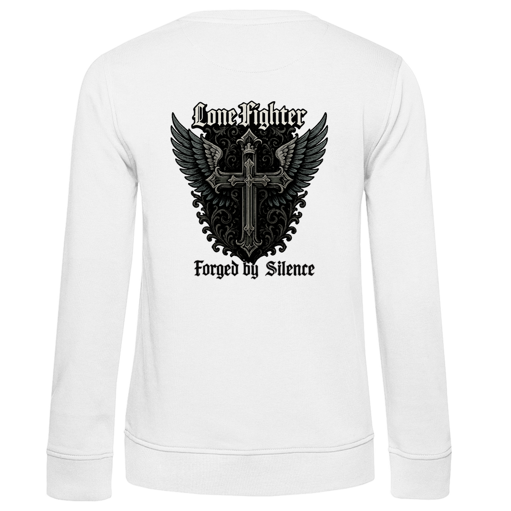 Damen Premium Bio Sweatshirt Wings of Resolve