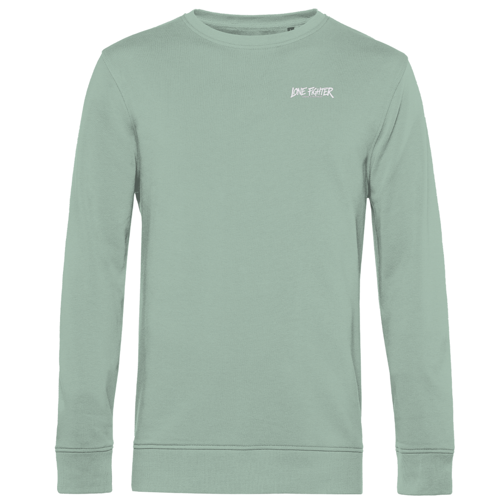 Herren Premium Bio Sweatshirt Spray Alone, Fight Alone