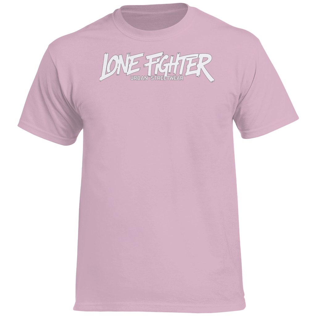 Herren Heavy Cotton T-Shirt Lone Fighter Graffiti