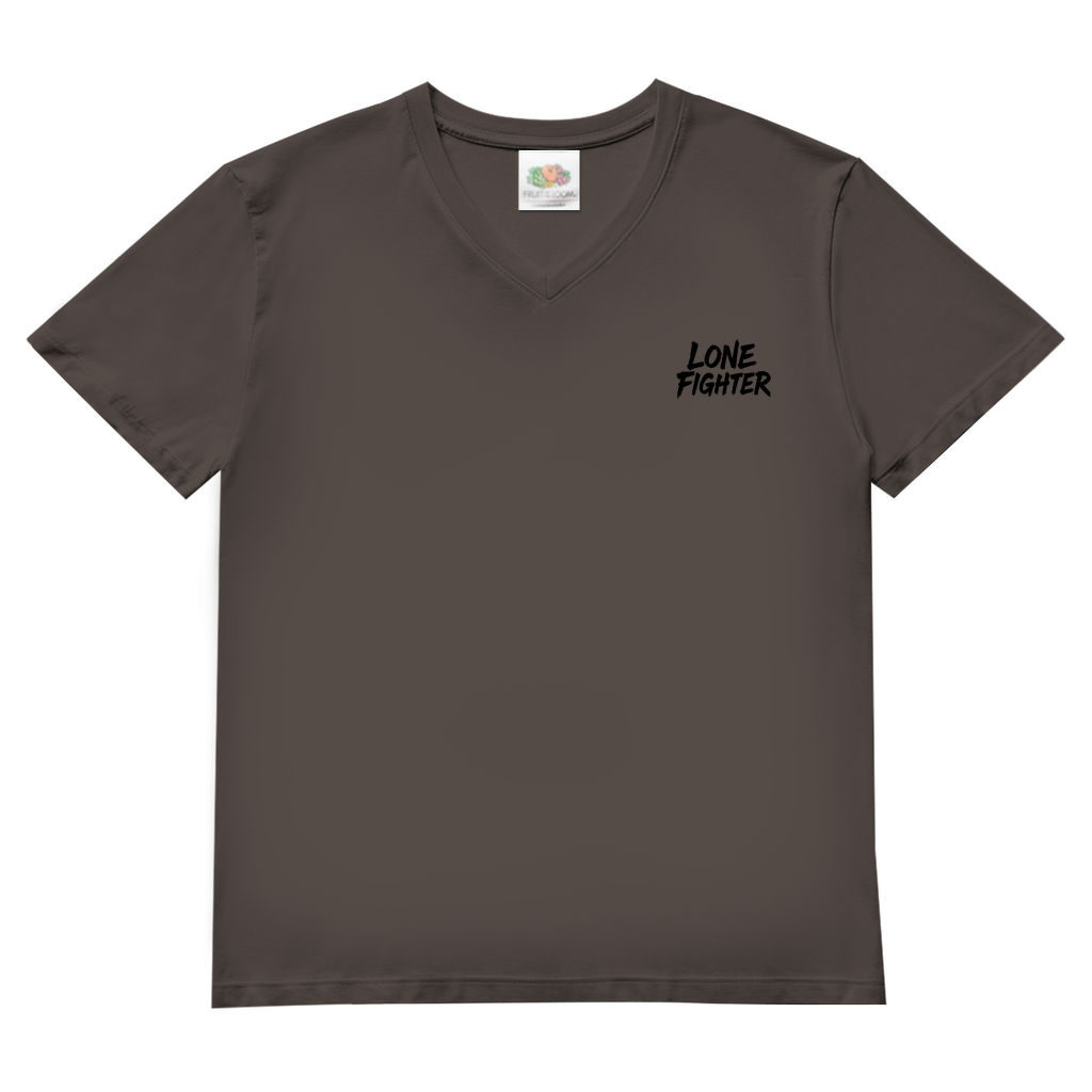 Herren Basic V-Neck T-Shirt Sakura