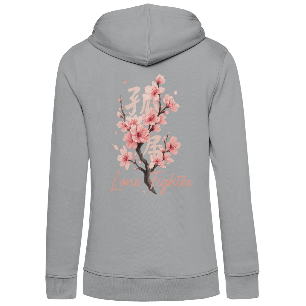 Damen Premium Bio Hoodie Cherry Blossom