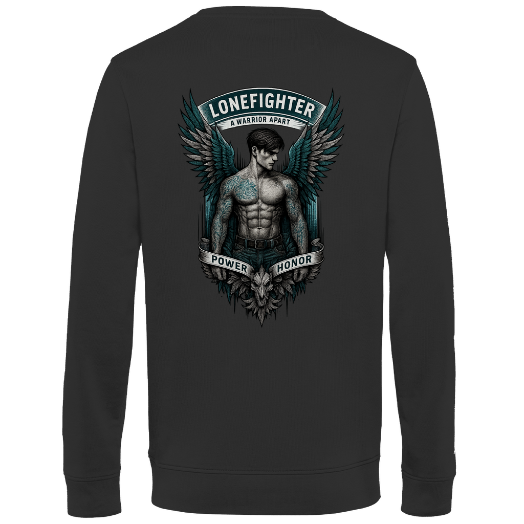Herren Premium Bio Sweatshirt Warrior Soul