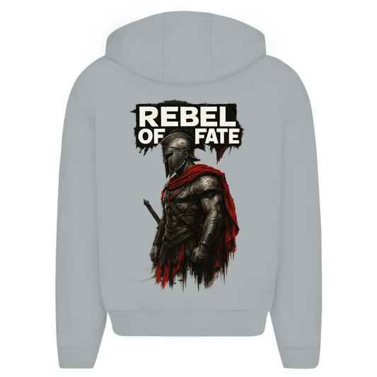 Herren Oversize Zipper Hoodie Rebel of Fate
