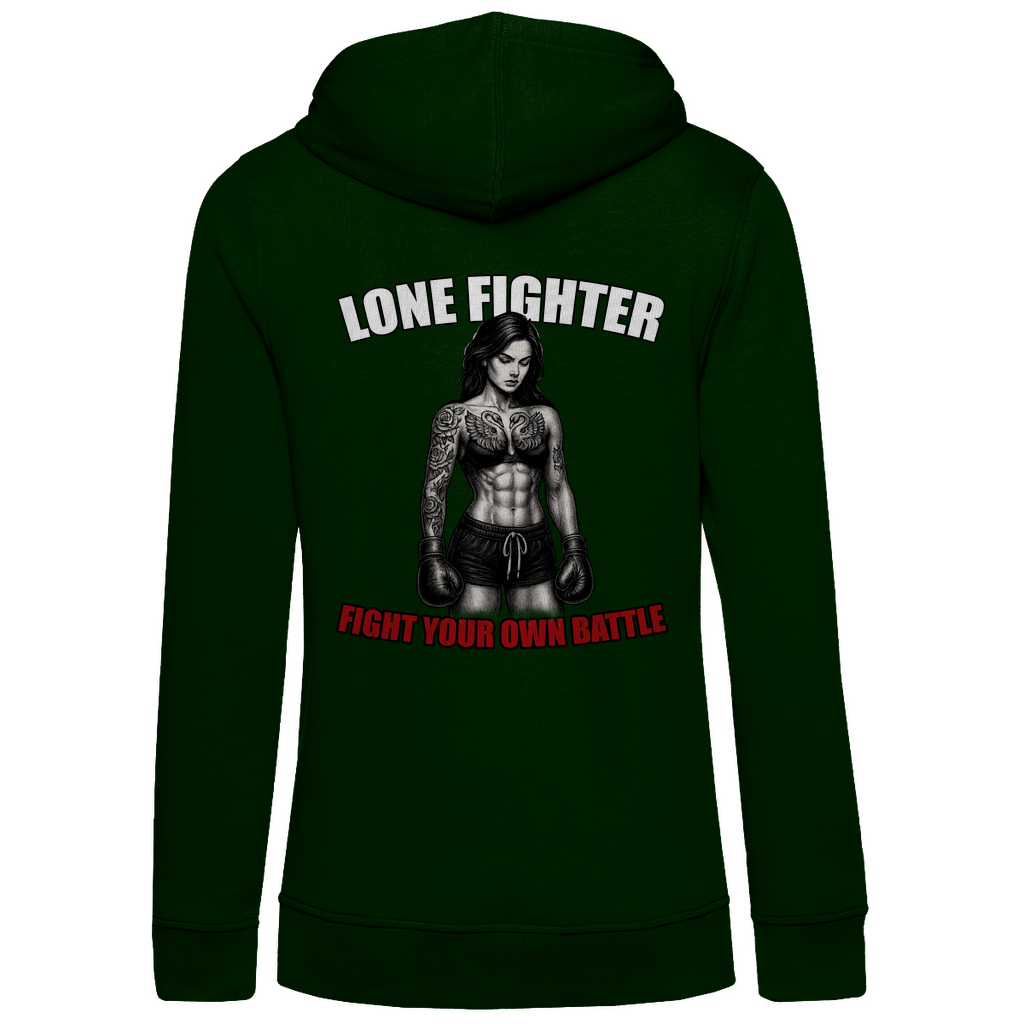 Damen Premium Bio Hoodie Determination