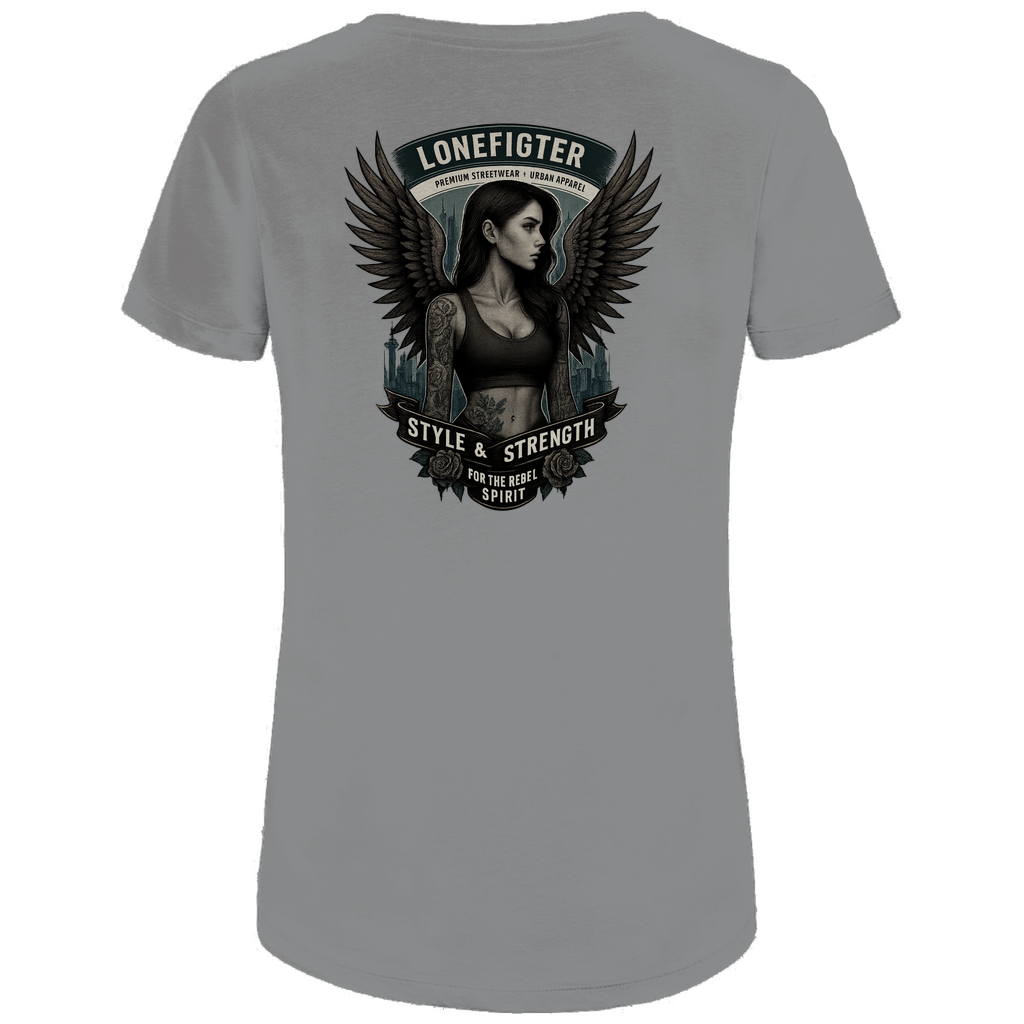 Damen Premium Bio T-Shirt Warrior Soul