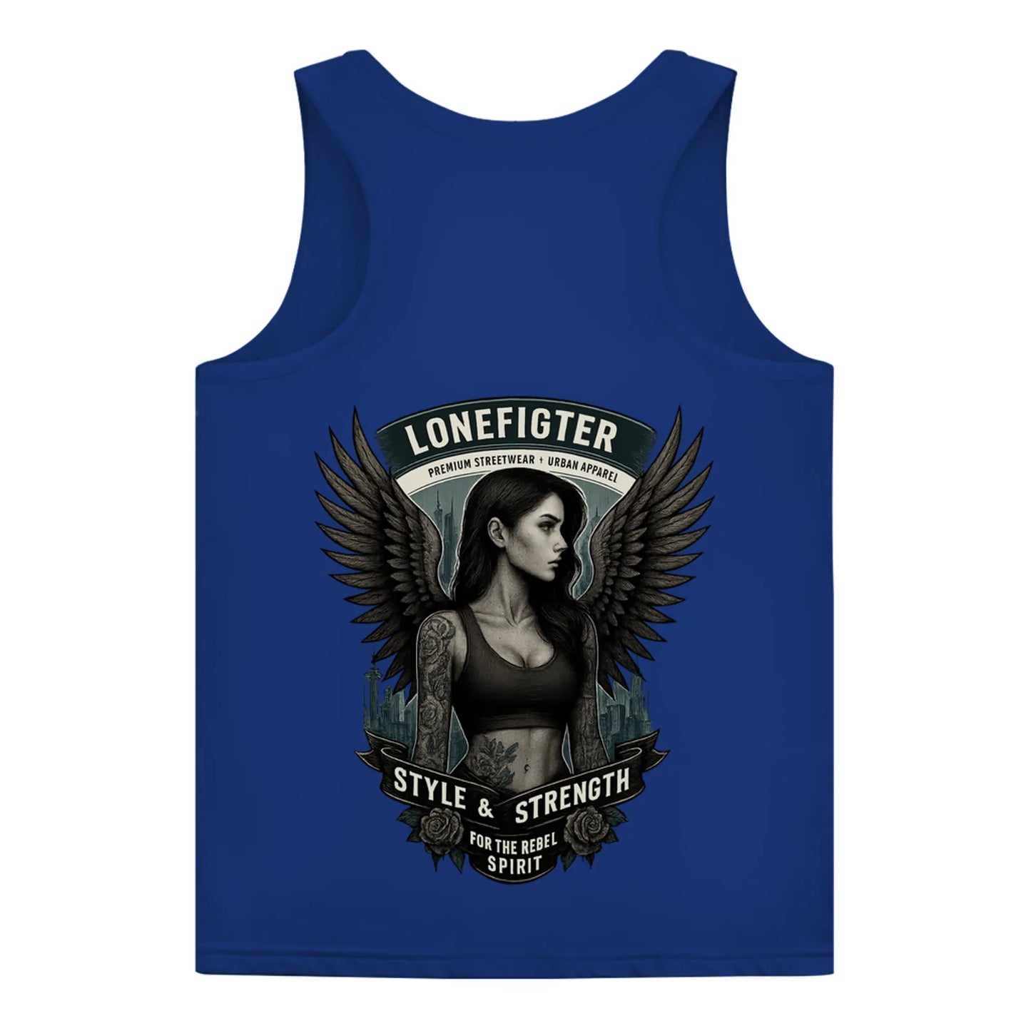 Damen Basic Tank Top Warrior Soul