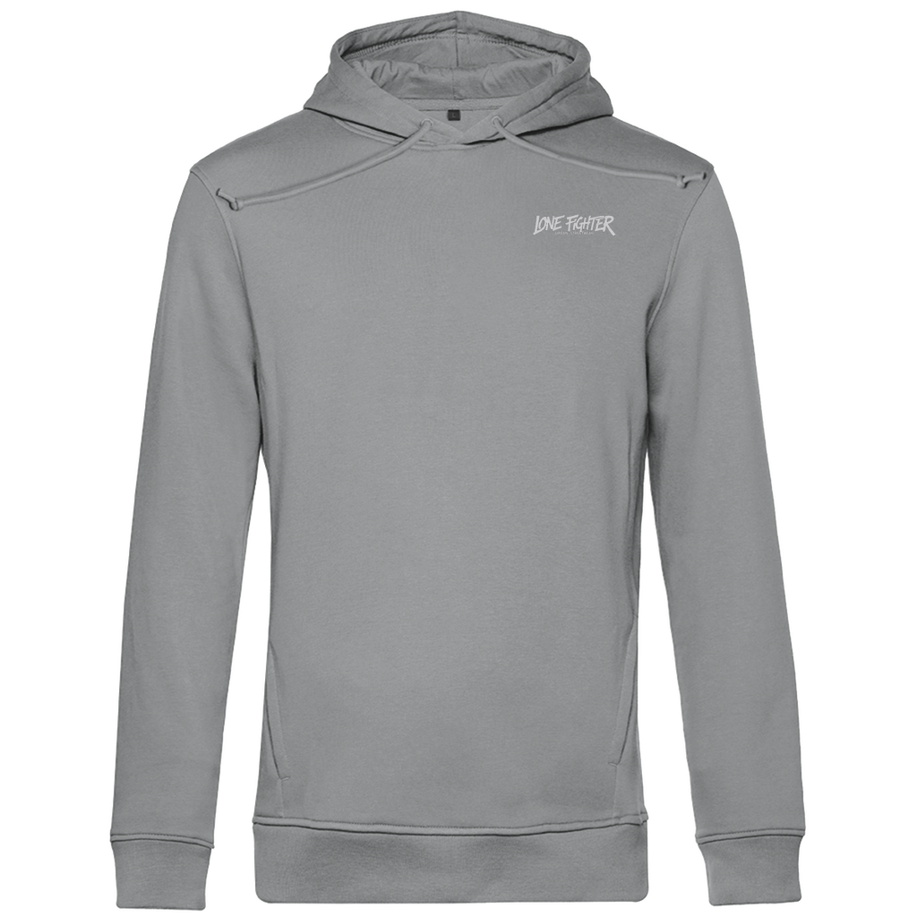 Herren Premium Bio Hoodie Spray Alone, Fight Alone