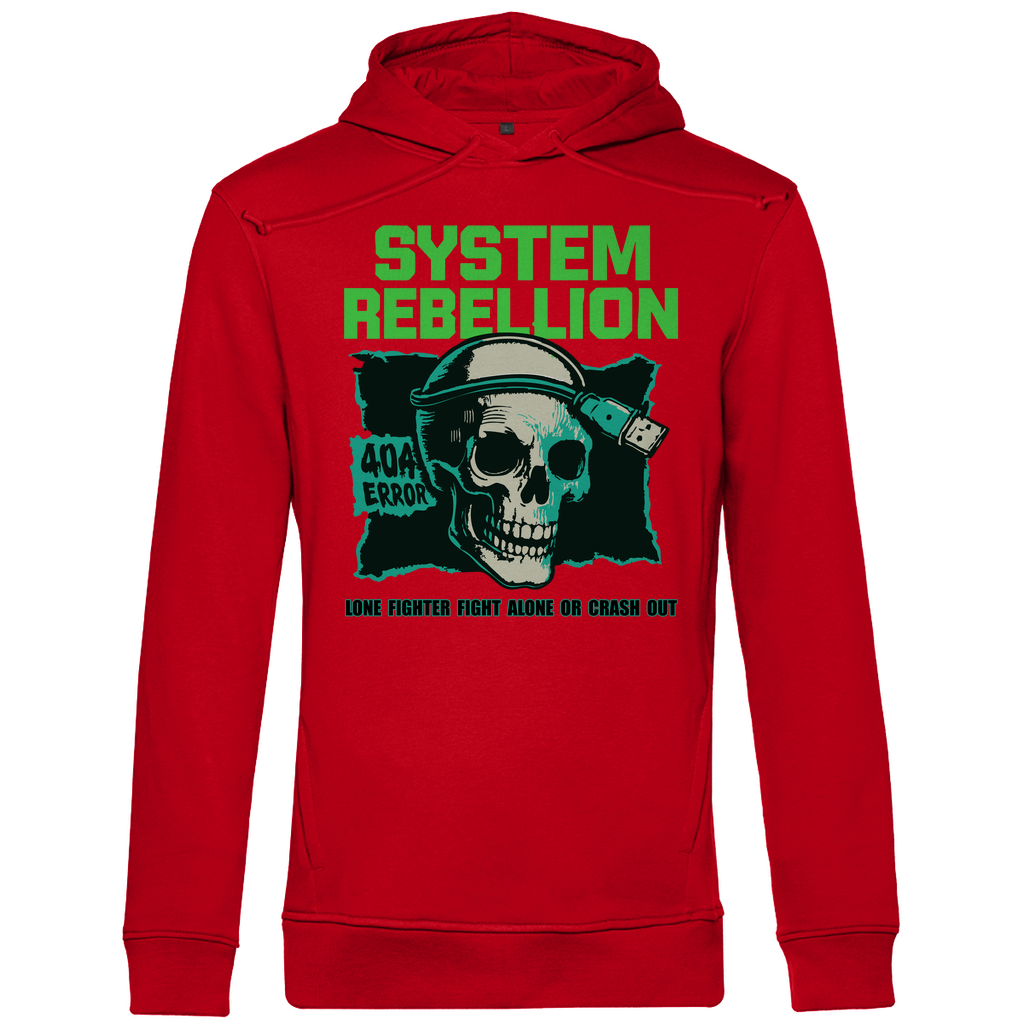 System Rebellion Herren Premium Bio Hoodie