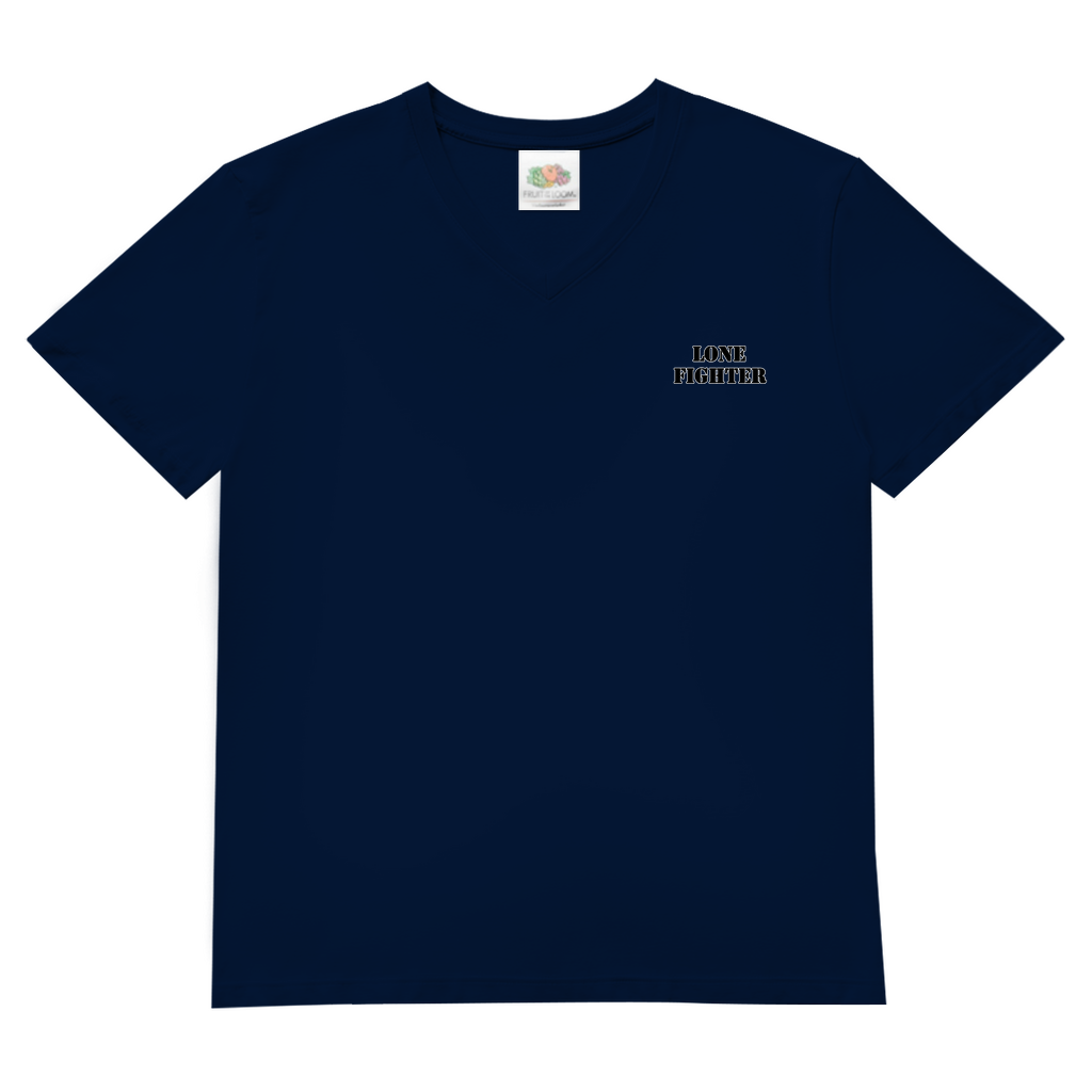 Herren Basic V-Neck T-Shirt Wings of Resolve