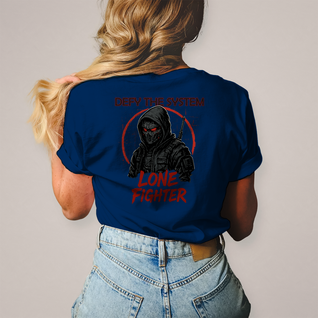 Damen T-Shirt Defy the System