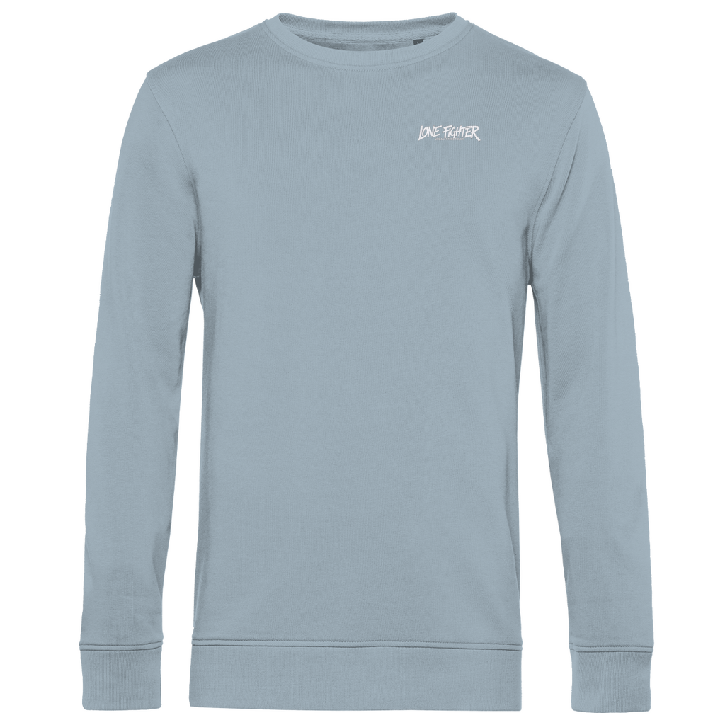 Herren Premium Bio Sweatshirt Spray Alone, Fight Alone