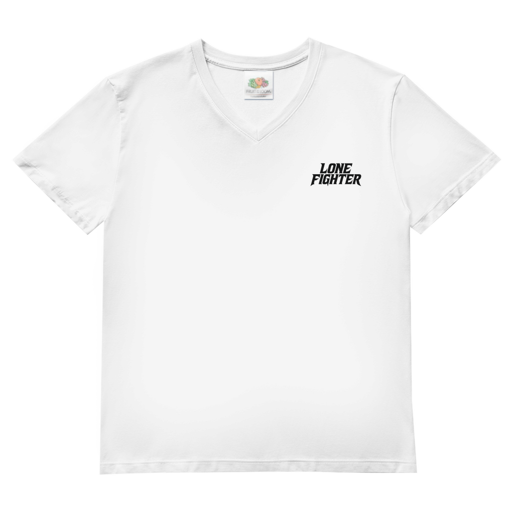 Herren Basic V-Neck T-Shirt Silent End