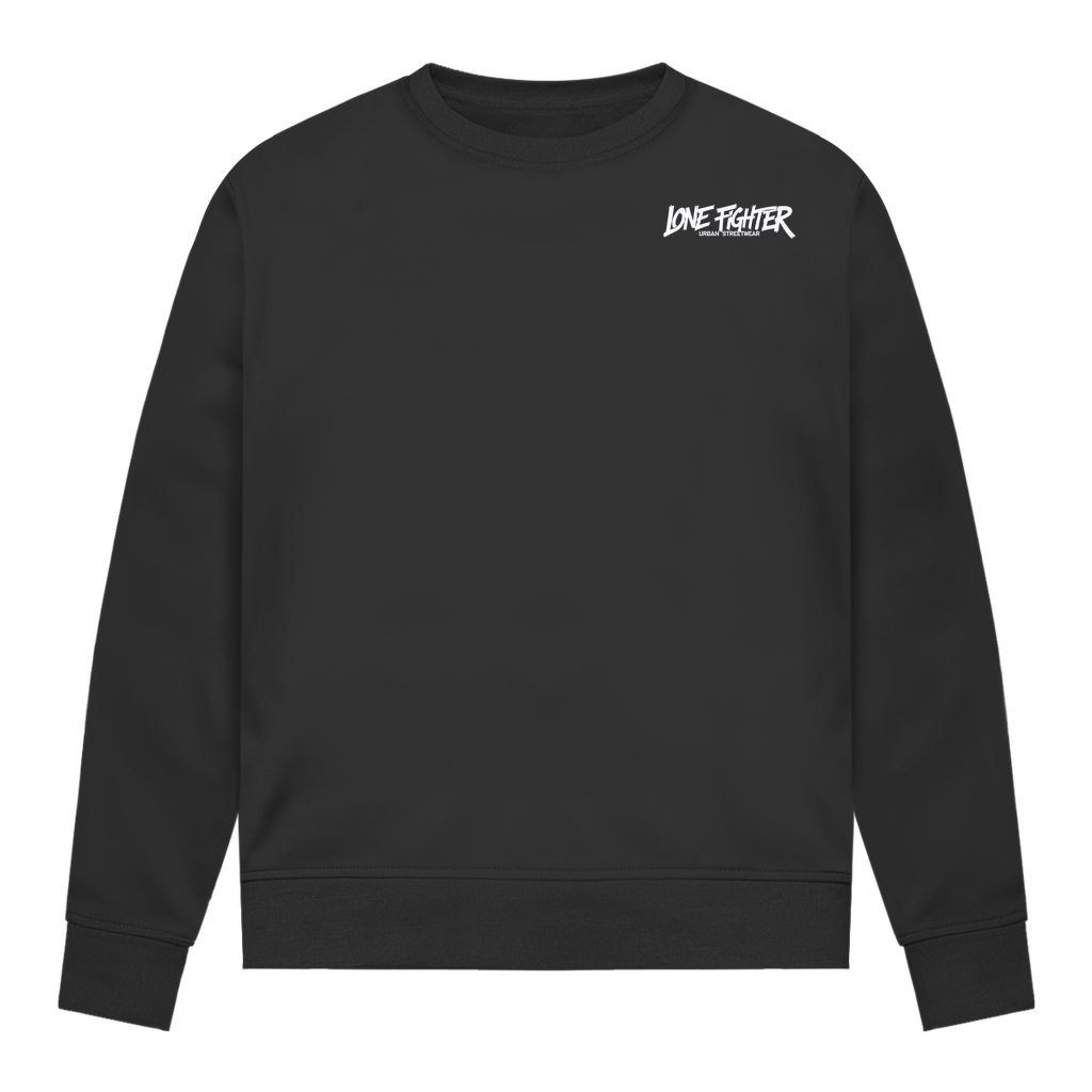 Damen Sweatshirt Spray Alone, Fight Alone