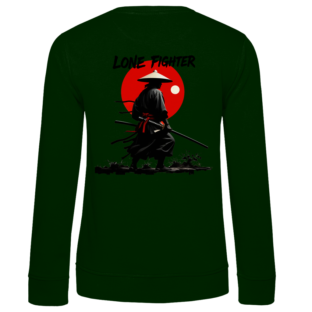 Damen Premium Bio Sweatshirt Shadow of Bushido