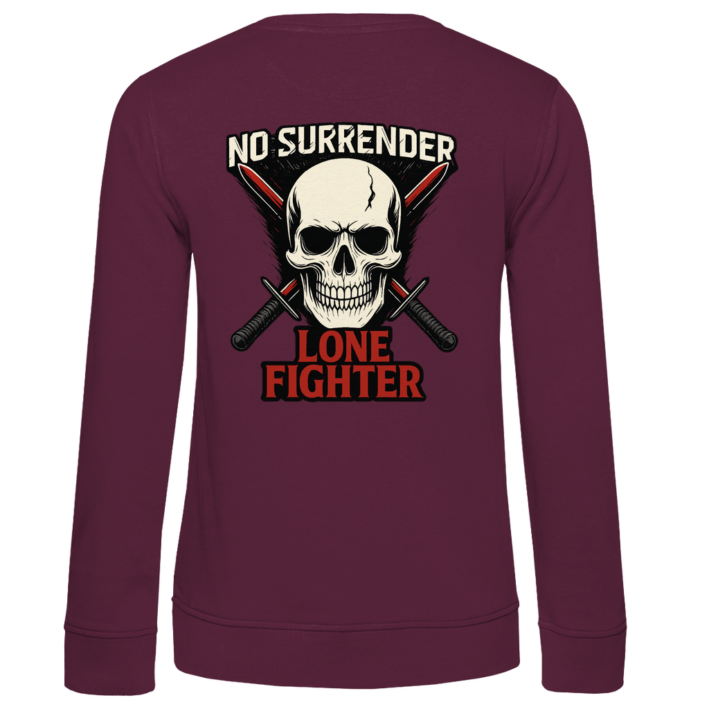 Damen Premium Bio Sweatshirt Silent End