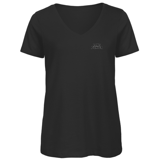 Damen Premium Bio V-Neck T-Shirt Rebel Motion