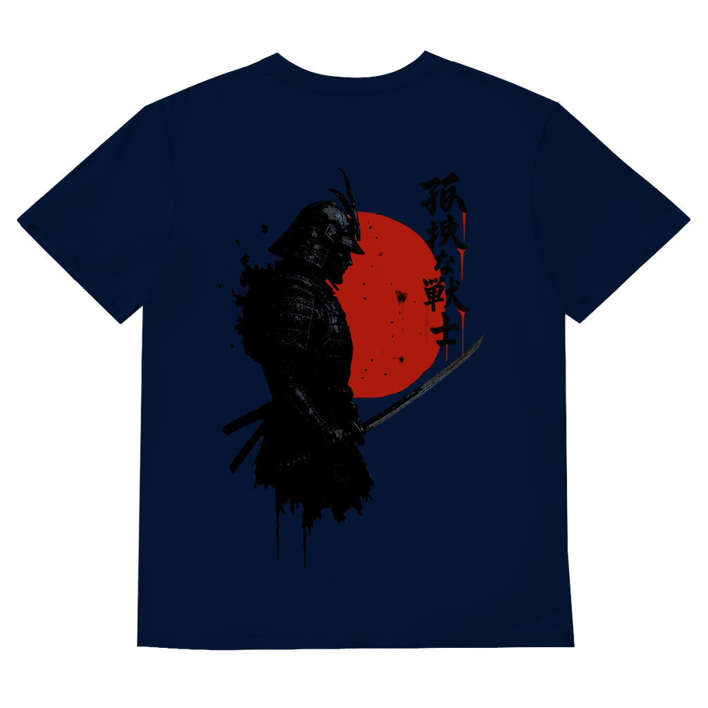 Herren Basic V-Neck T-Shirt Kodoku na Kage