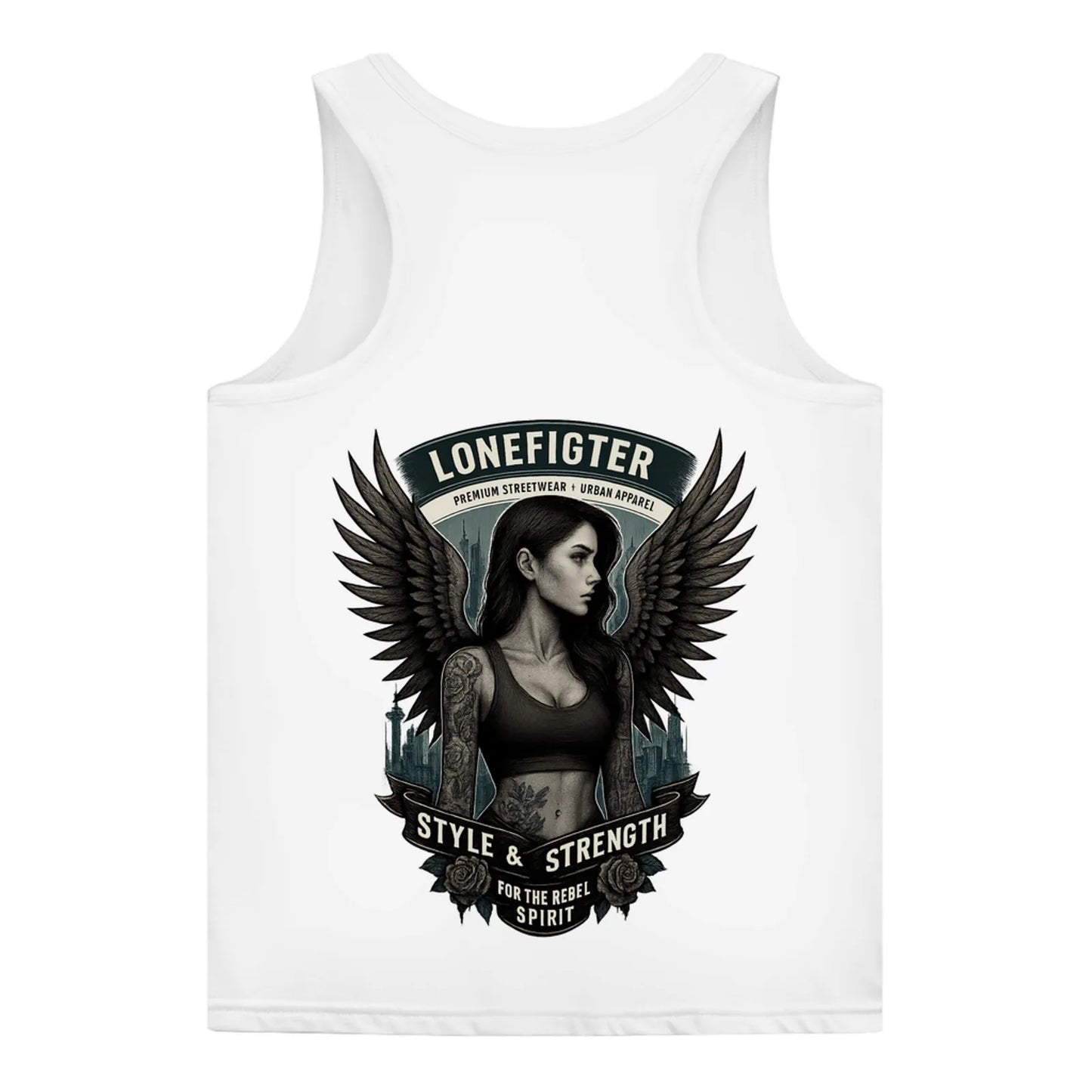 Damen Basic Tank Top Warrior Soul