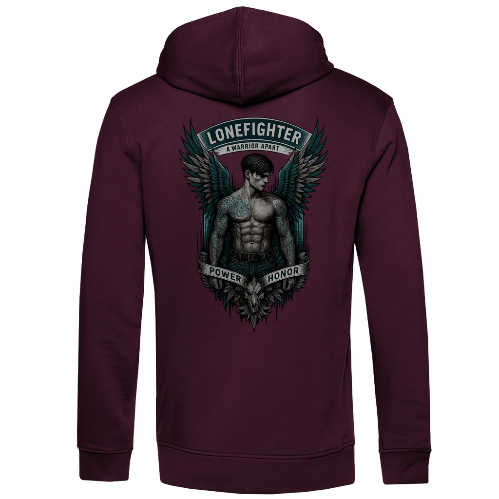 Herren Premium Bio Hoodie Warrior Soul