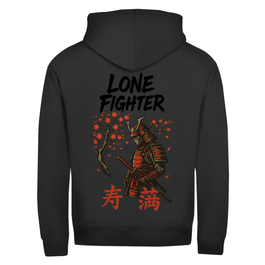 Herren Zipper Hoodie Sakura