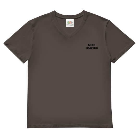 Herren Basic V-Neck T-Shirt Wings of Resolve