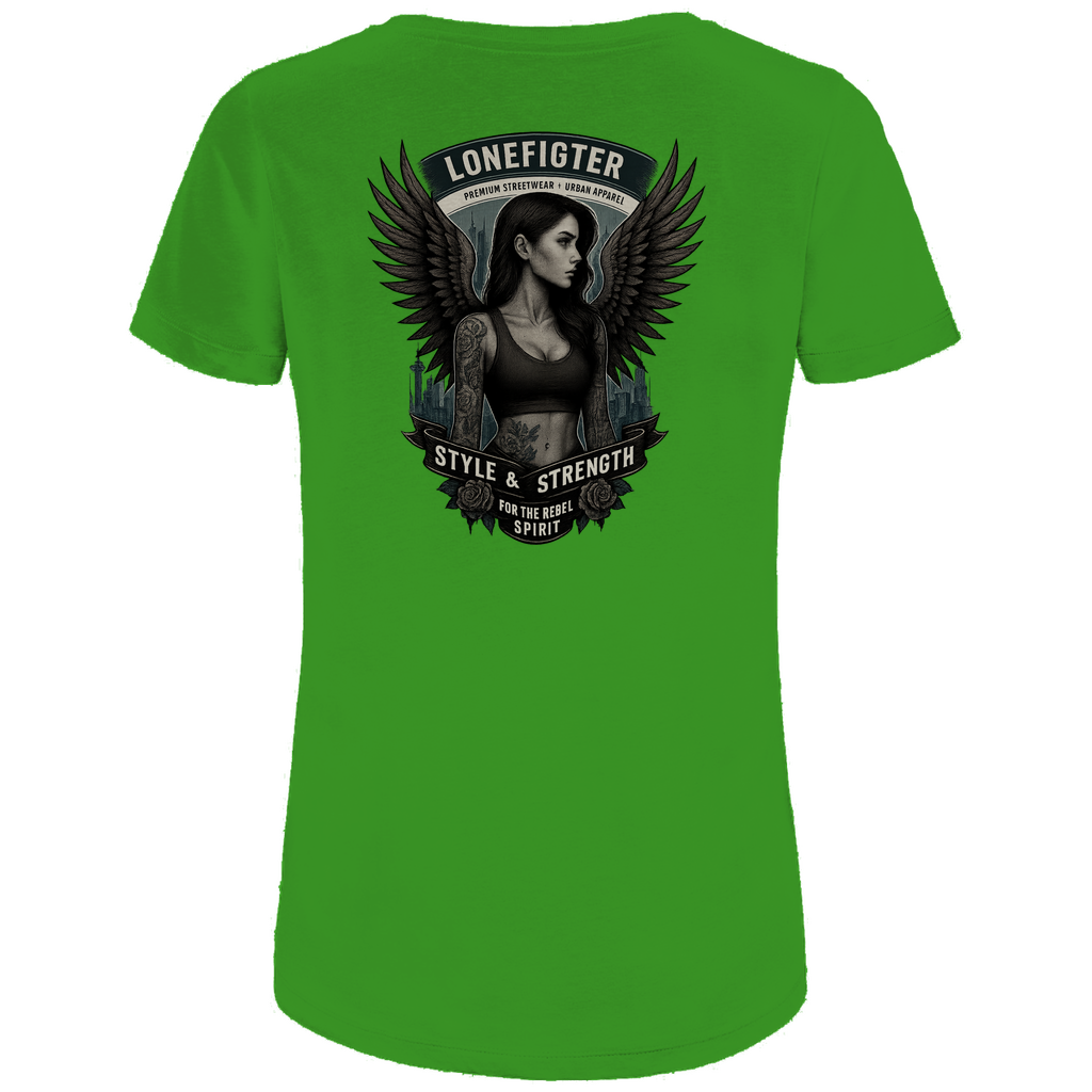 Damen Premium Bio T-Shirt Warrior Soul