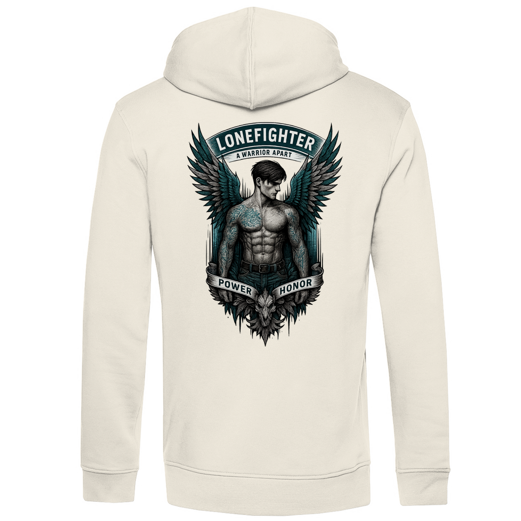 Herren Premium Bio Hoodie Warrior Soul
