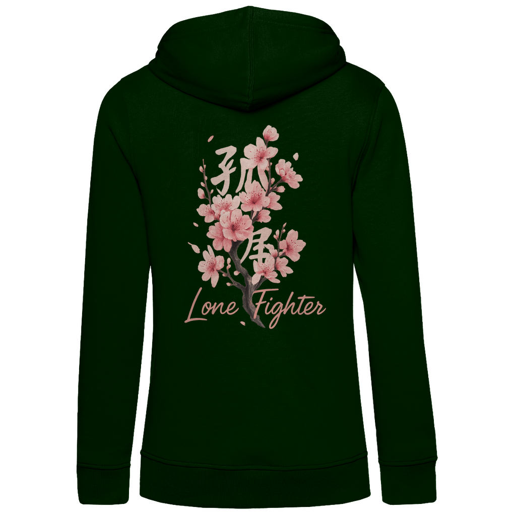 Damen Premium Bio Hoodie Cherry Blossom