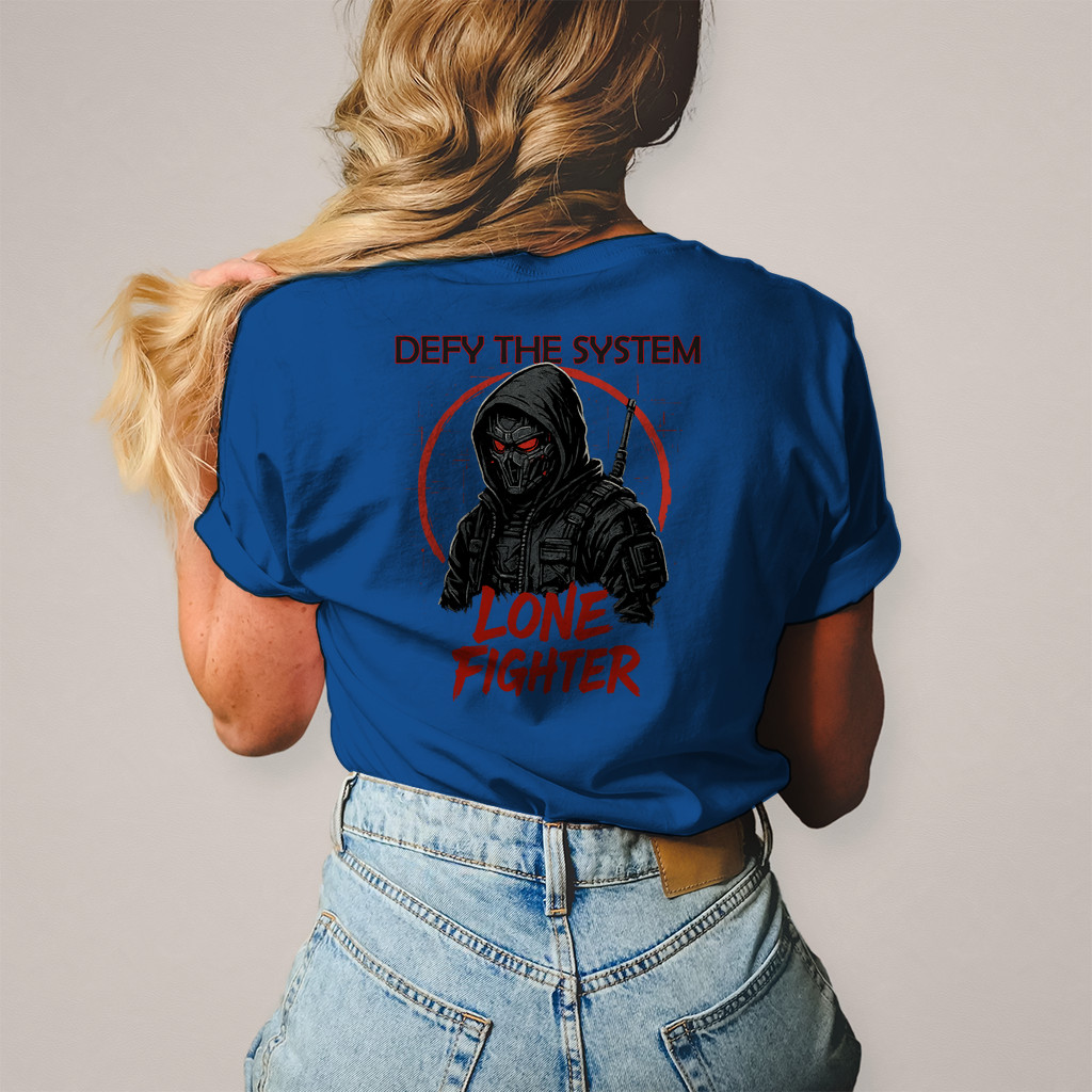 Damen T-Shirt Defy the System