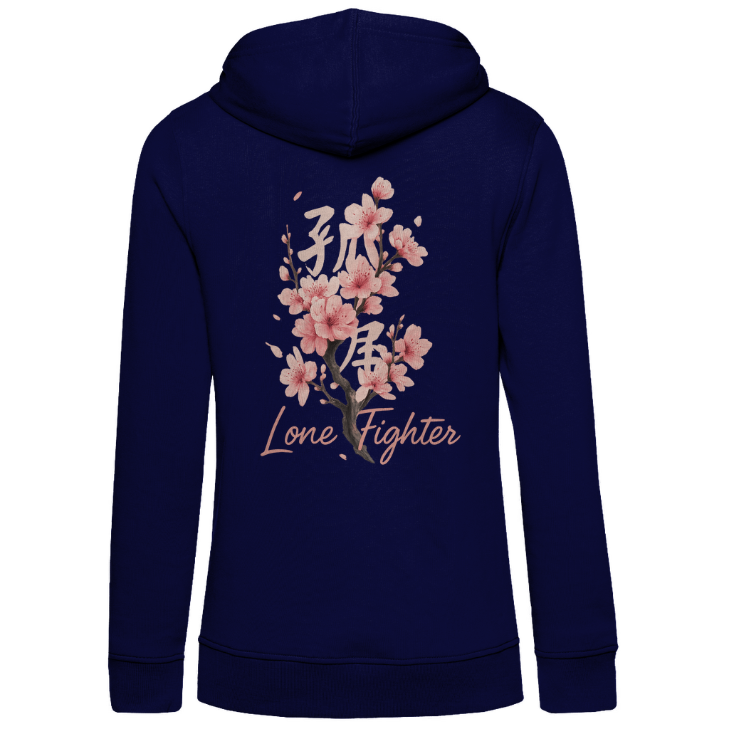 Damen Premium Bio Hoodie Cherry Blossom