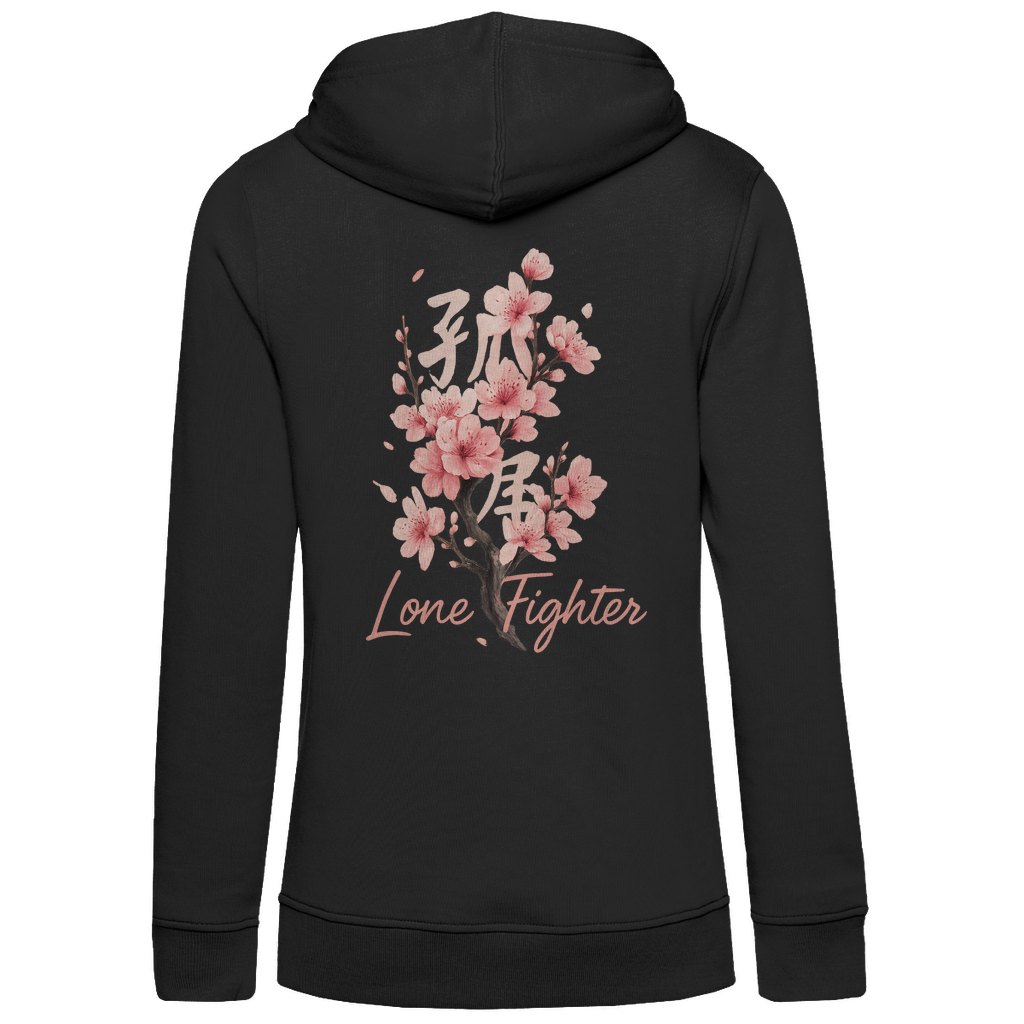 Damen Premium Bio Hoodie Cherry Blossom