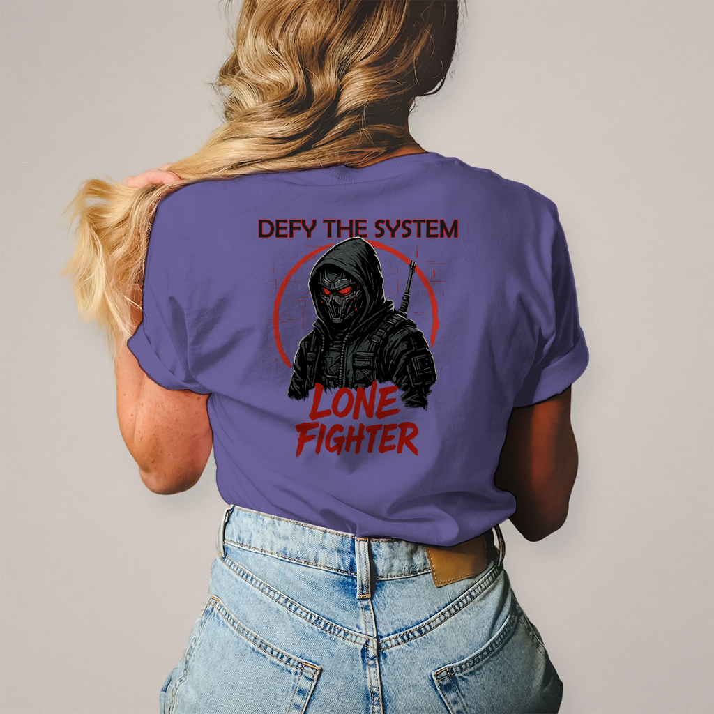 Damen T-Shirt Defy the System
