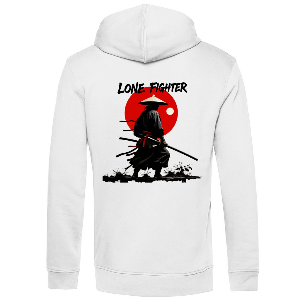 Herren Premium Bio Hoodie Shadow of Bushido