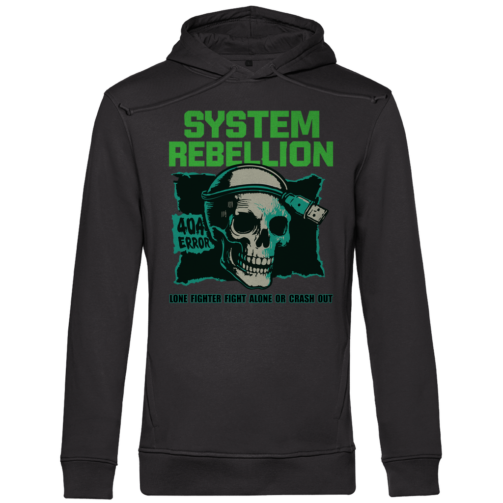System Rebellion Herren Premium Bio Hoodie