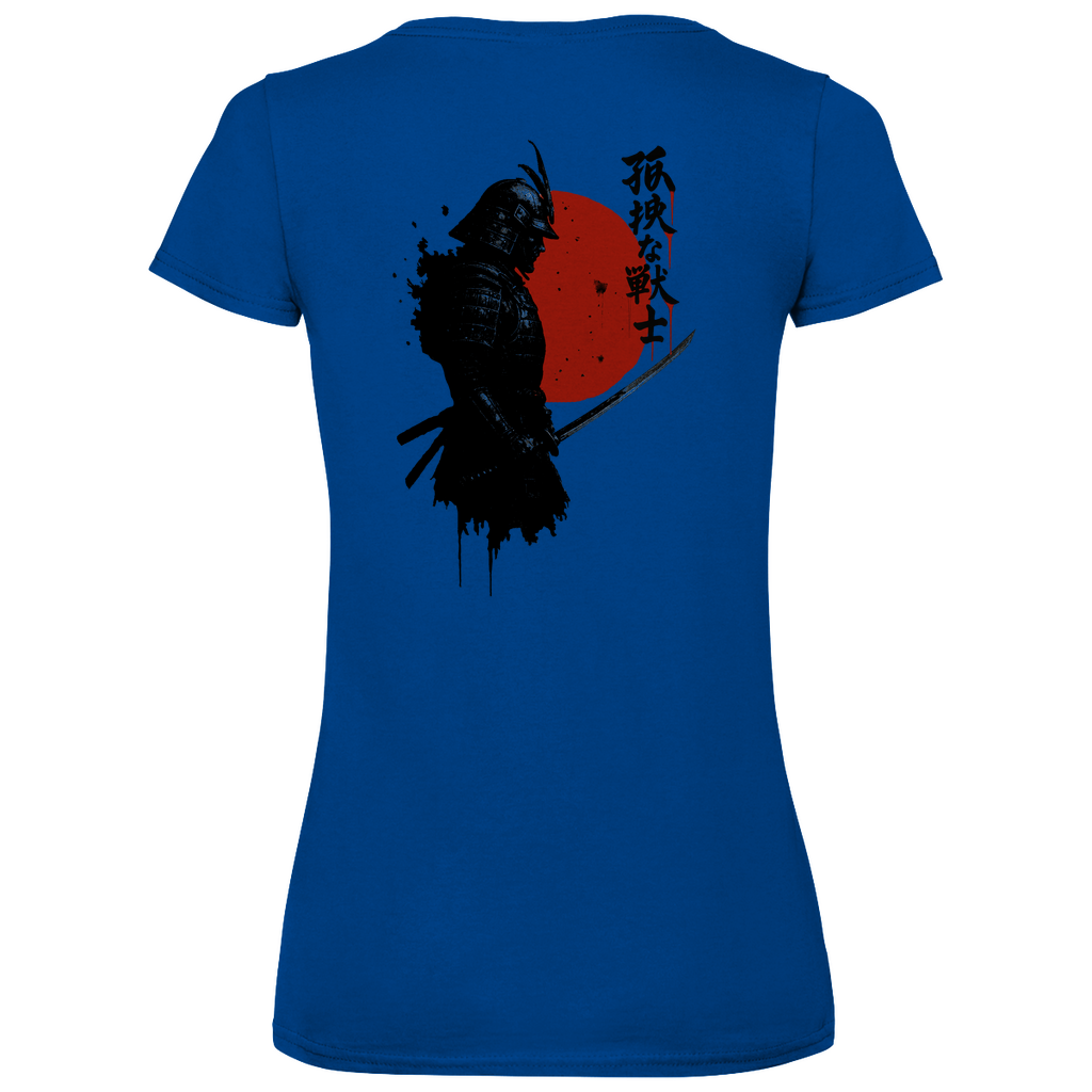 Damen Basic V-Neck T-Shirt Kodoku na Kage