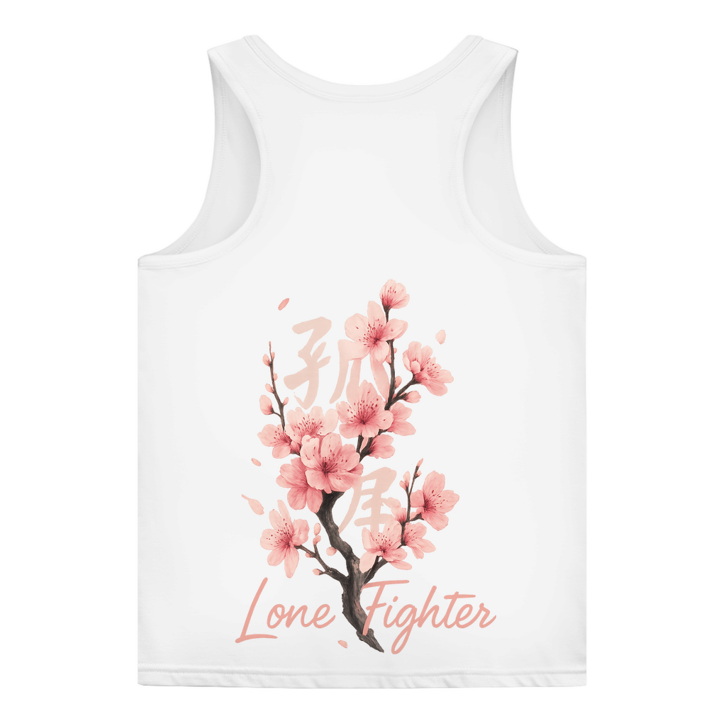 Damen Basic Tank Top Cherry Blossom