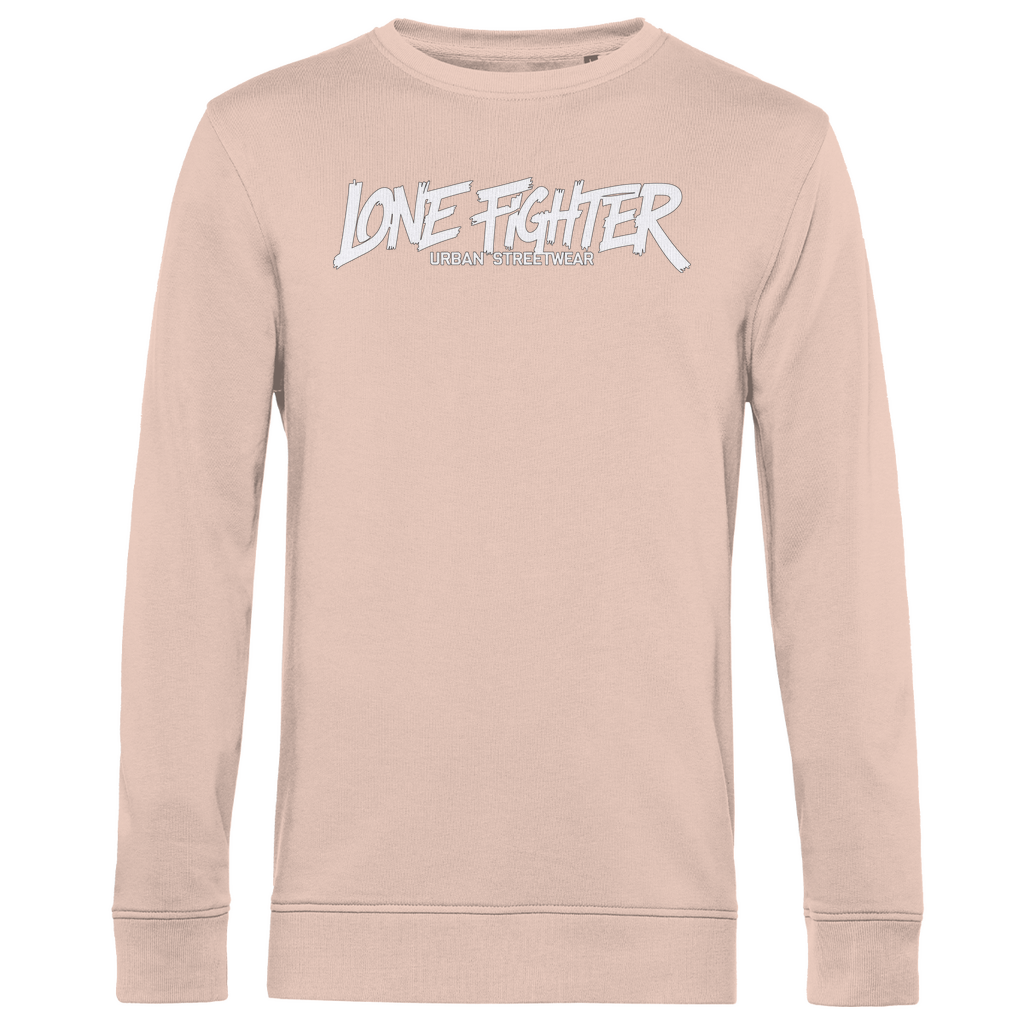 Herren Premium Bio Sweatshirt Lone Fighter Graffiti