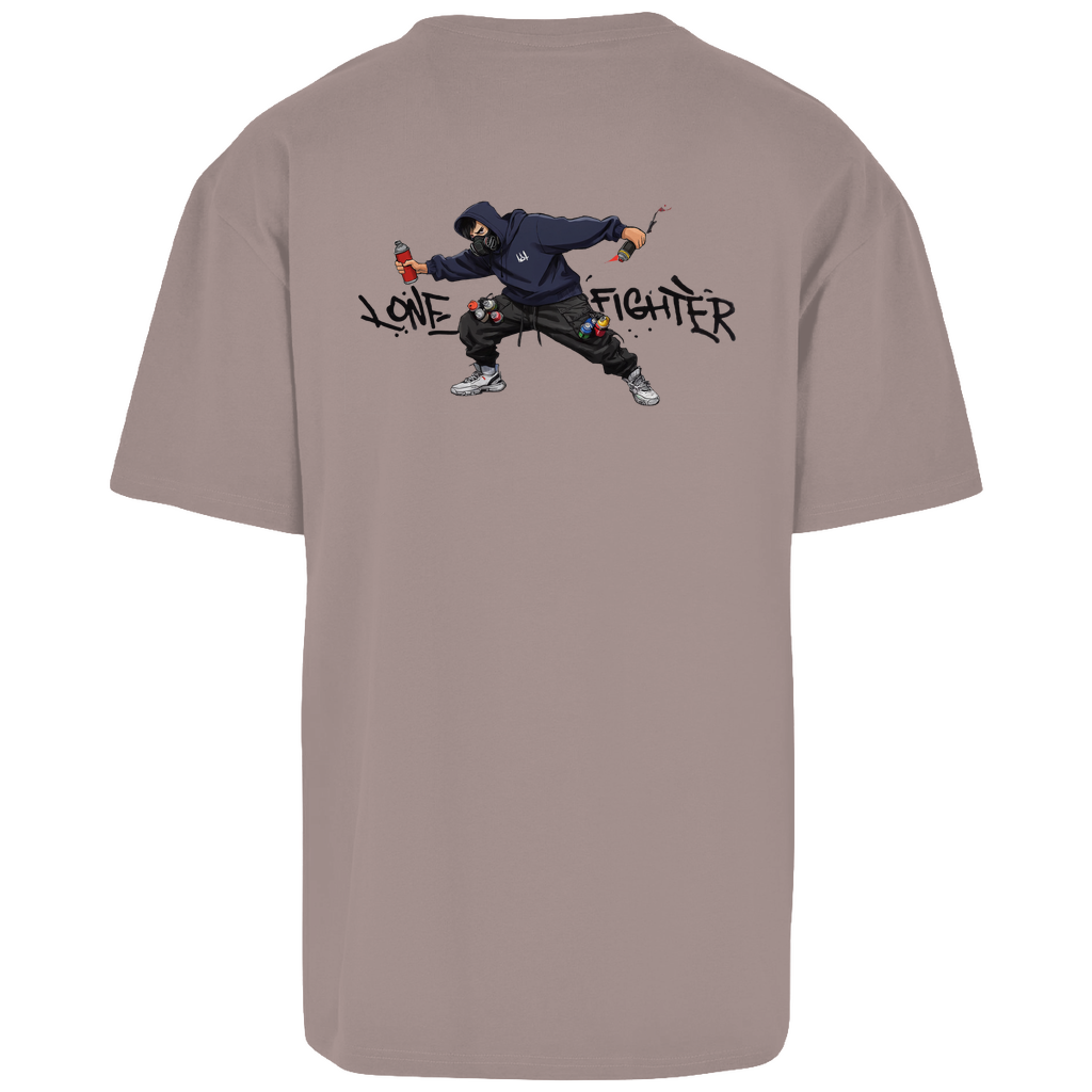 Oversize T-Shirt Spray Alone, Fight Alone