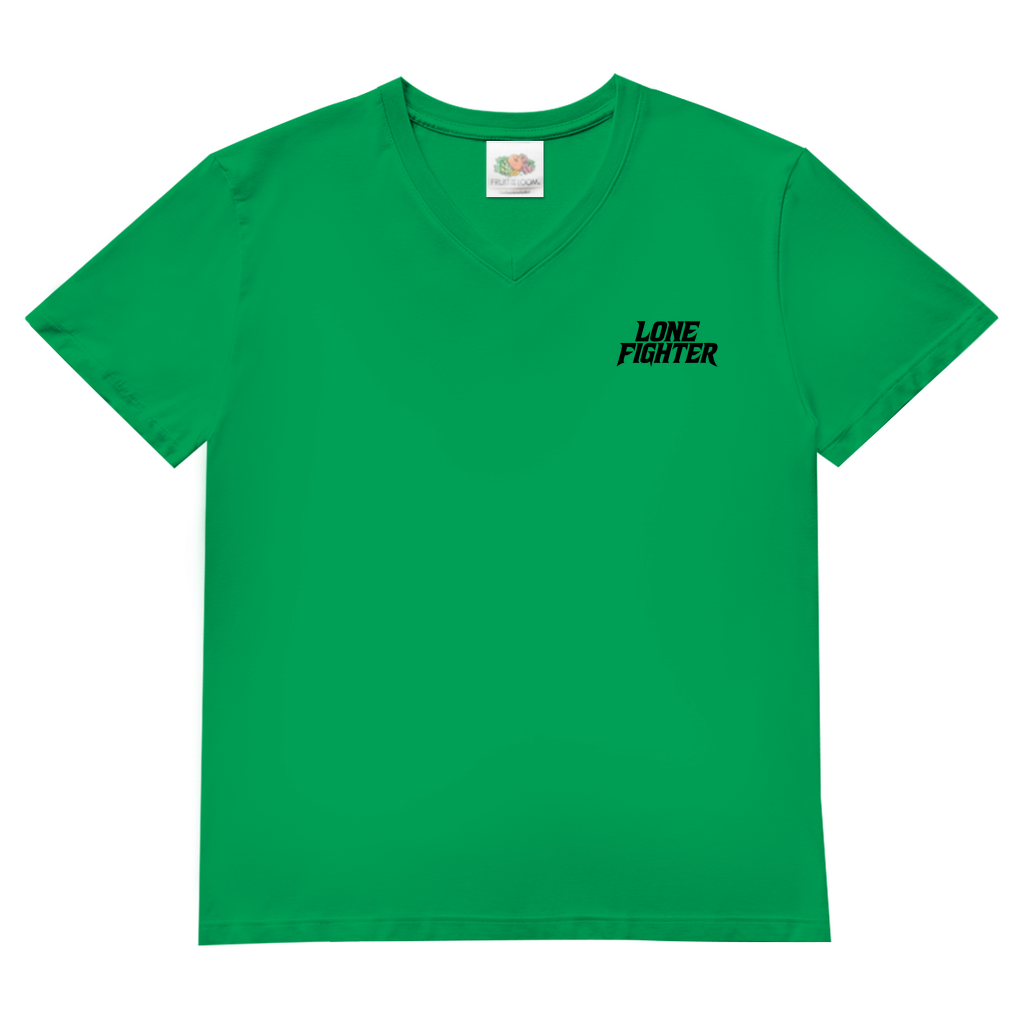 Herren Basic V-Neck T-Shirt Rebel Motion