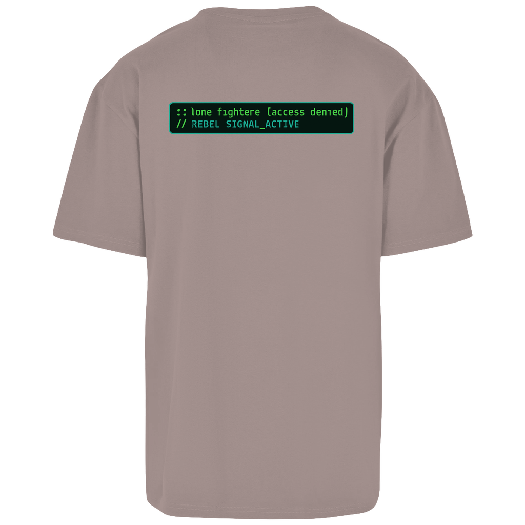 Oversize T-Shirt System Rebellion
