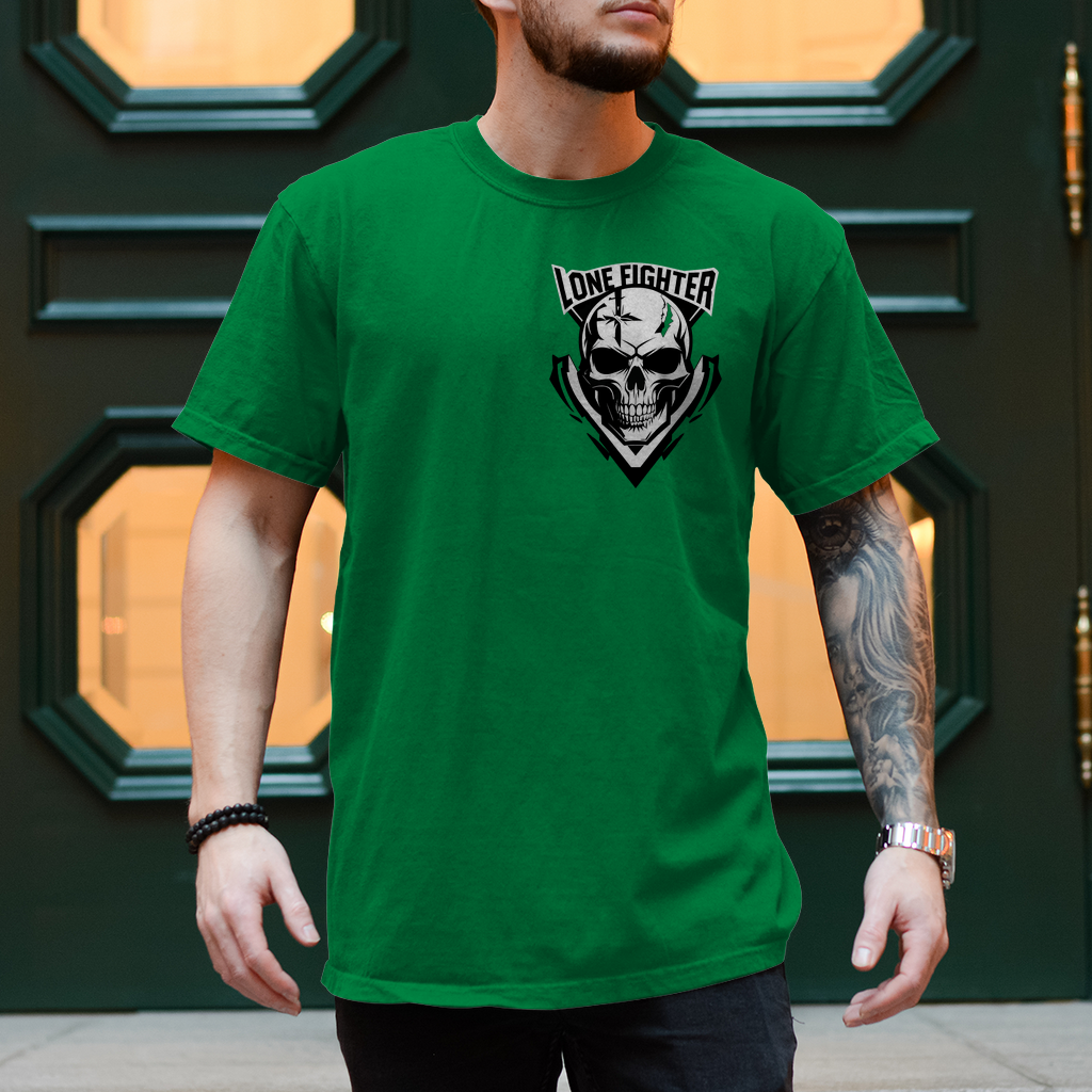 Herren T-Shirt Skull