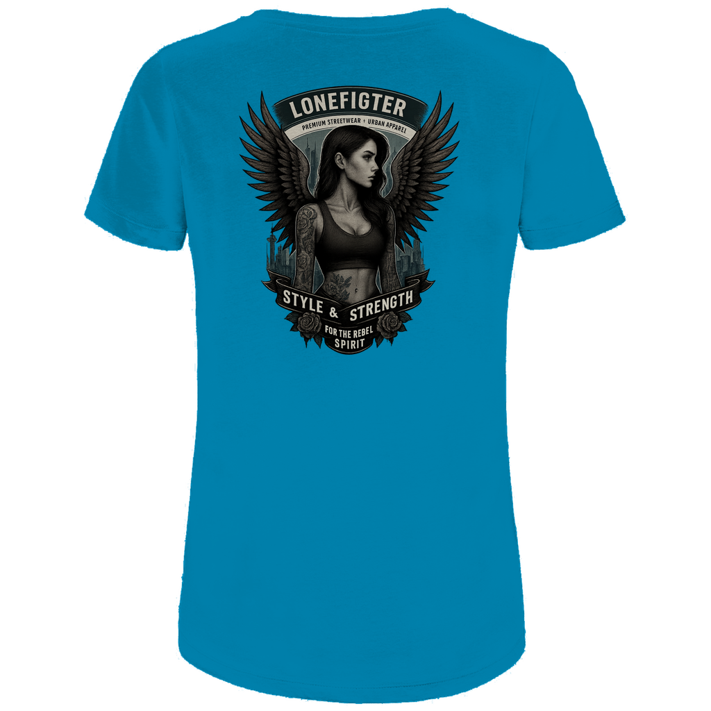 Damen Premium Bio T-Shirt Warrior Soul
