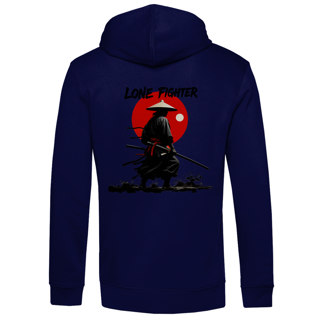 Herren Premium Bio Hoodie Shadow of Bushido