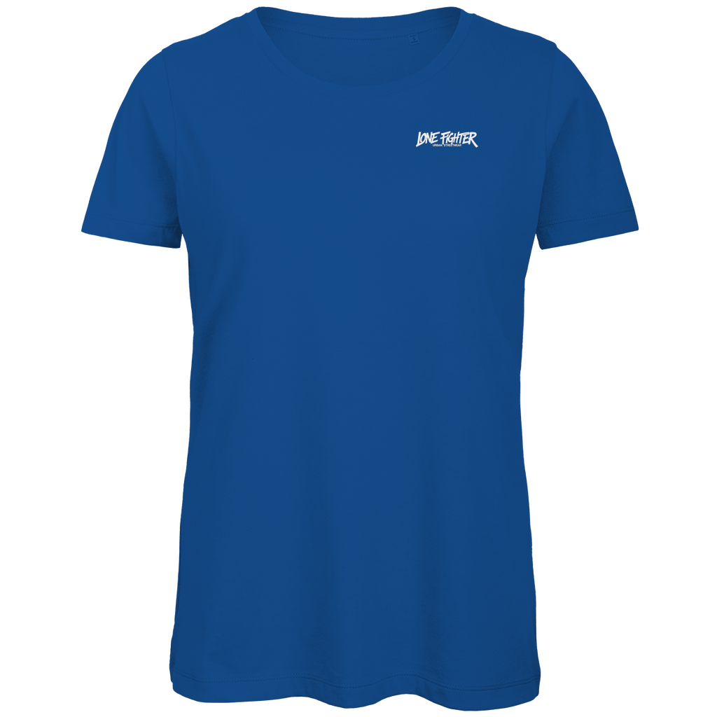 Damen Premium Bio T-Shirt Spray Alone, Fight Alone