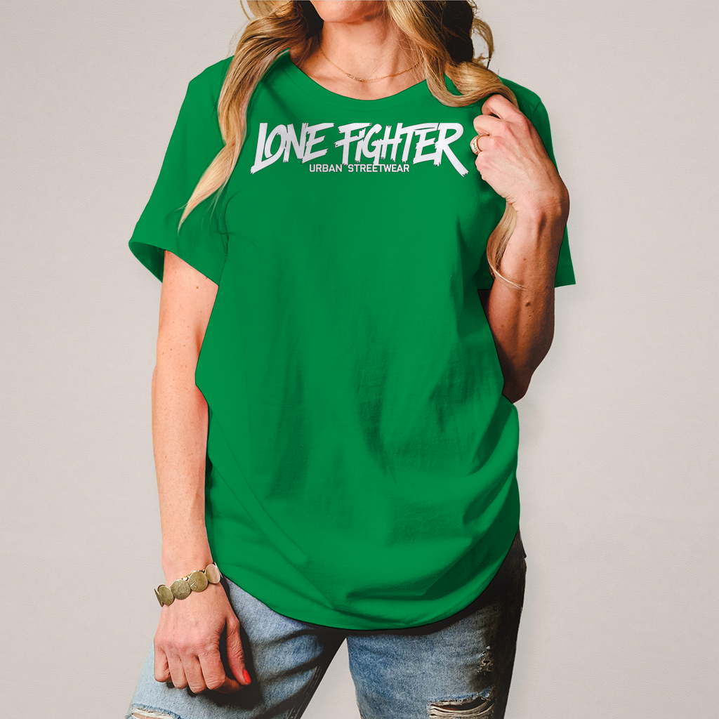 Damen T-Shirt Lone Fighter Graffiti