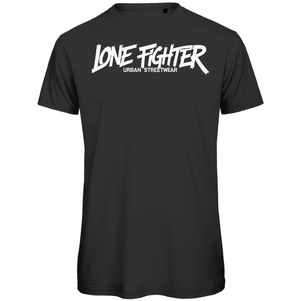 Herren Premium Bio T-Shirt Lone Fighter Graffiti