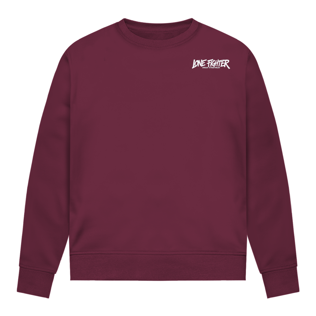 Damen Sweatshirt Spray Alone, Fight Alone